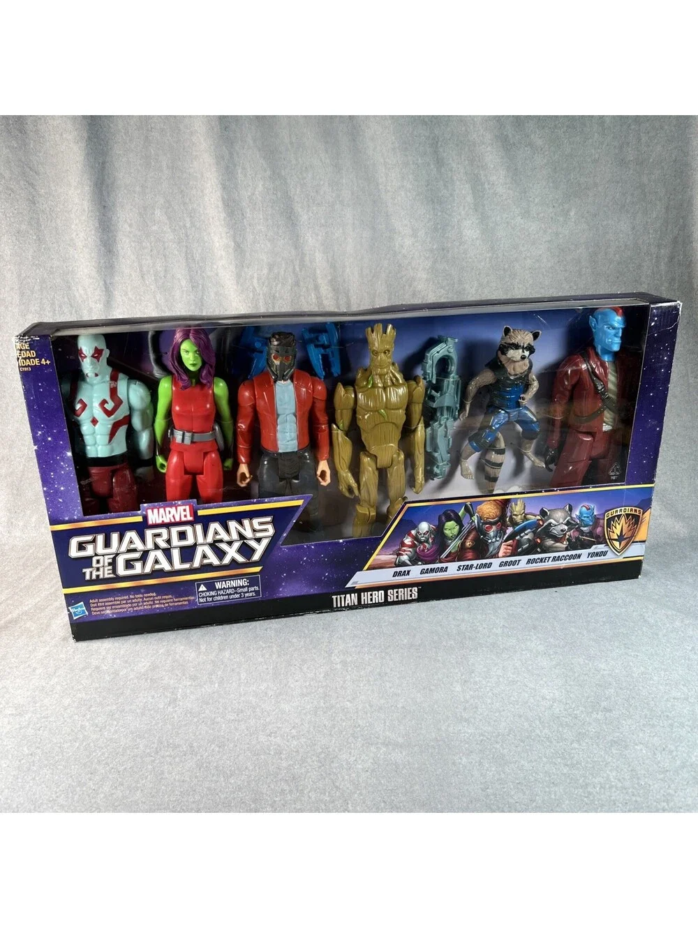 Marvel Guardians Of The Galaxy Titan Hero Series Target Exclusive Box Set -RARE!